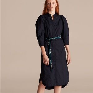 Rebecca Taylor Cotton Poplin Midi Dress Size 6